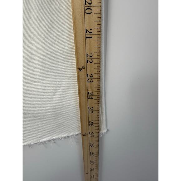 Madewell Pieced Barrel-Leg Jeans in Vintage Canvas White Women’s Size 33 NWT - Picture 9 of 12